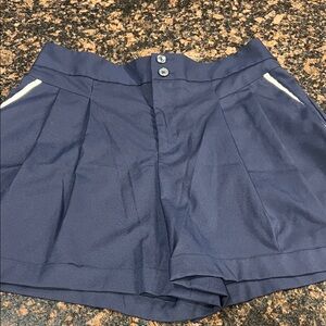 Puma AP High Waist Navy Golf Shorts large
